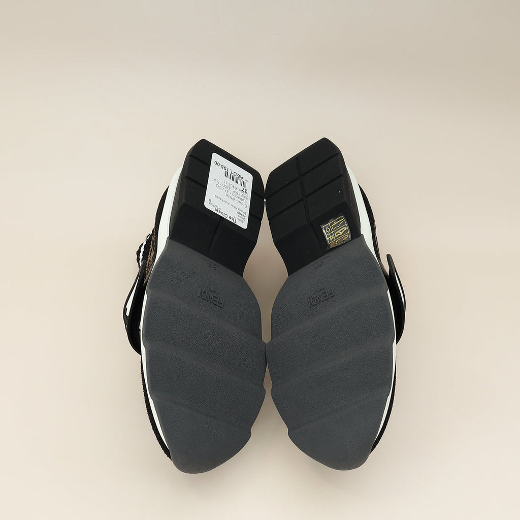 Fendi Tricolor Love Rockoko Sneakers 37