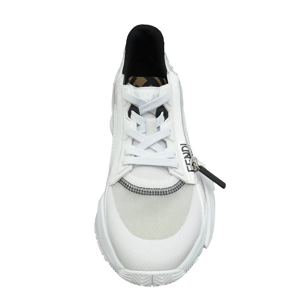 Fendi White Flow Sneakers 39