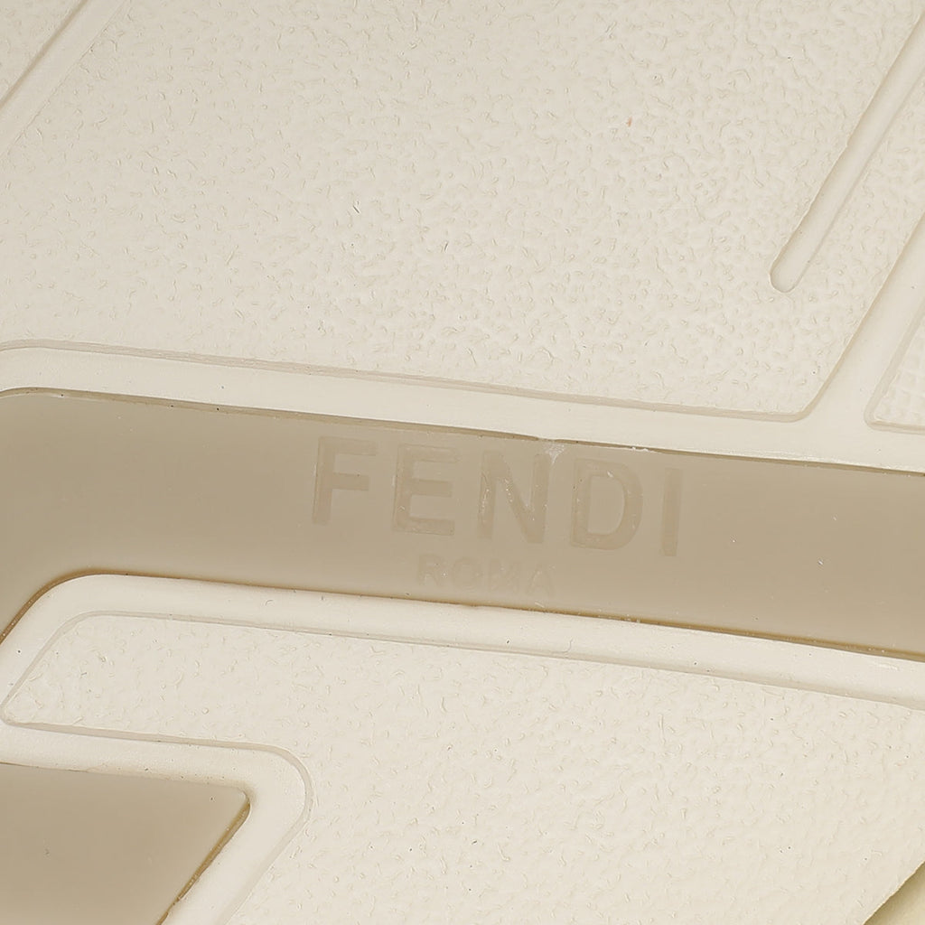 Fendi Beige Flow Low Top Sneakers 6