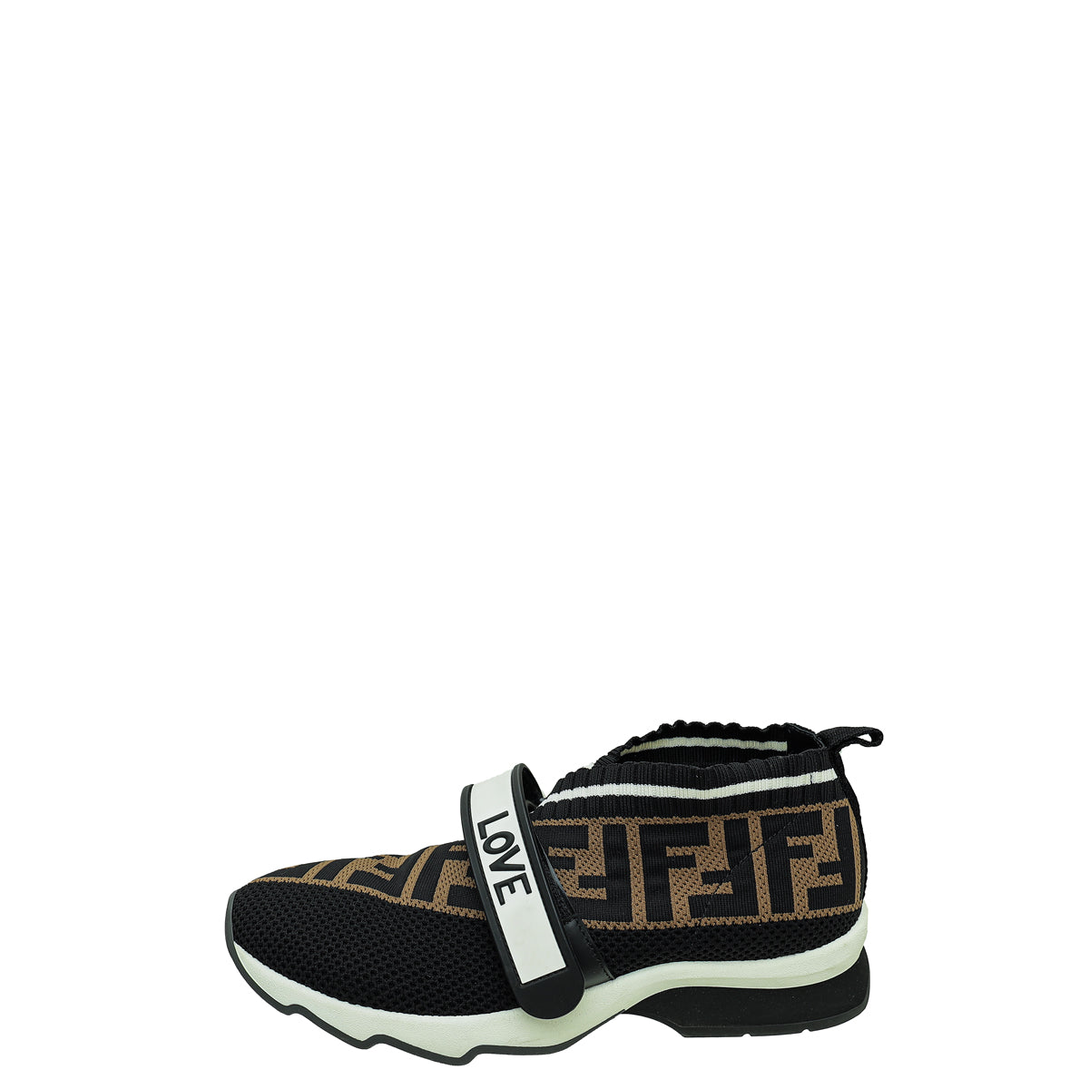 Fendi Tricolor Love Rockoko Sneakers 35