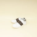 Fendi Bicolor FF Velcro Slip On Sneakers 37