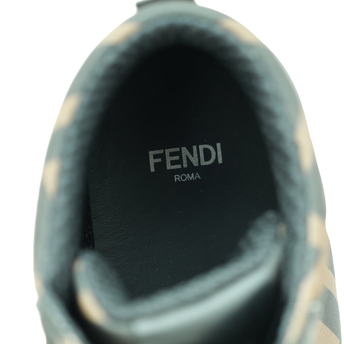 Fendi Bicolor FF Freedom Ankle Sneaker 38
