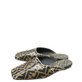 Fendi Bicolor FF Print Freedom Mules 38