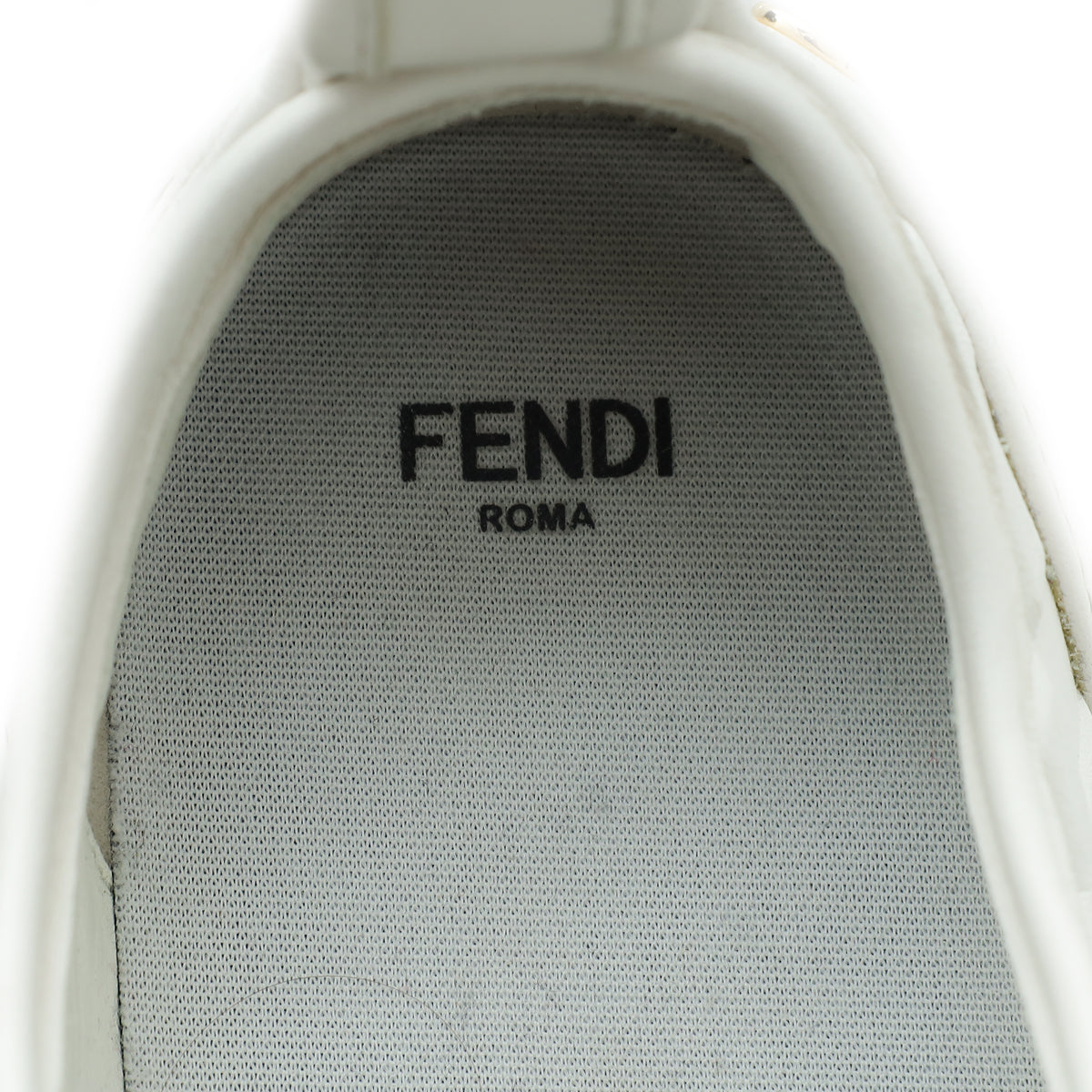 Fendi White Forever Fendi Rise Sneakers 40