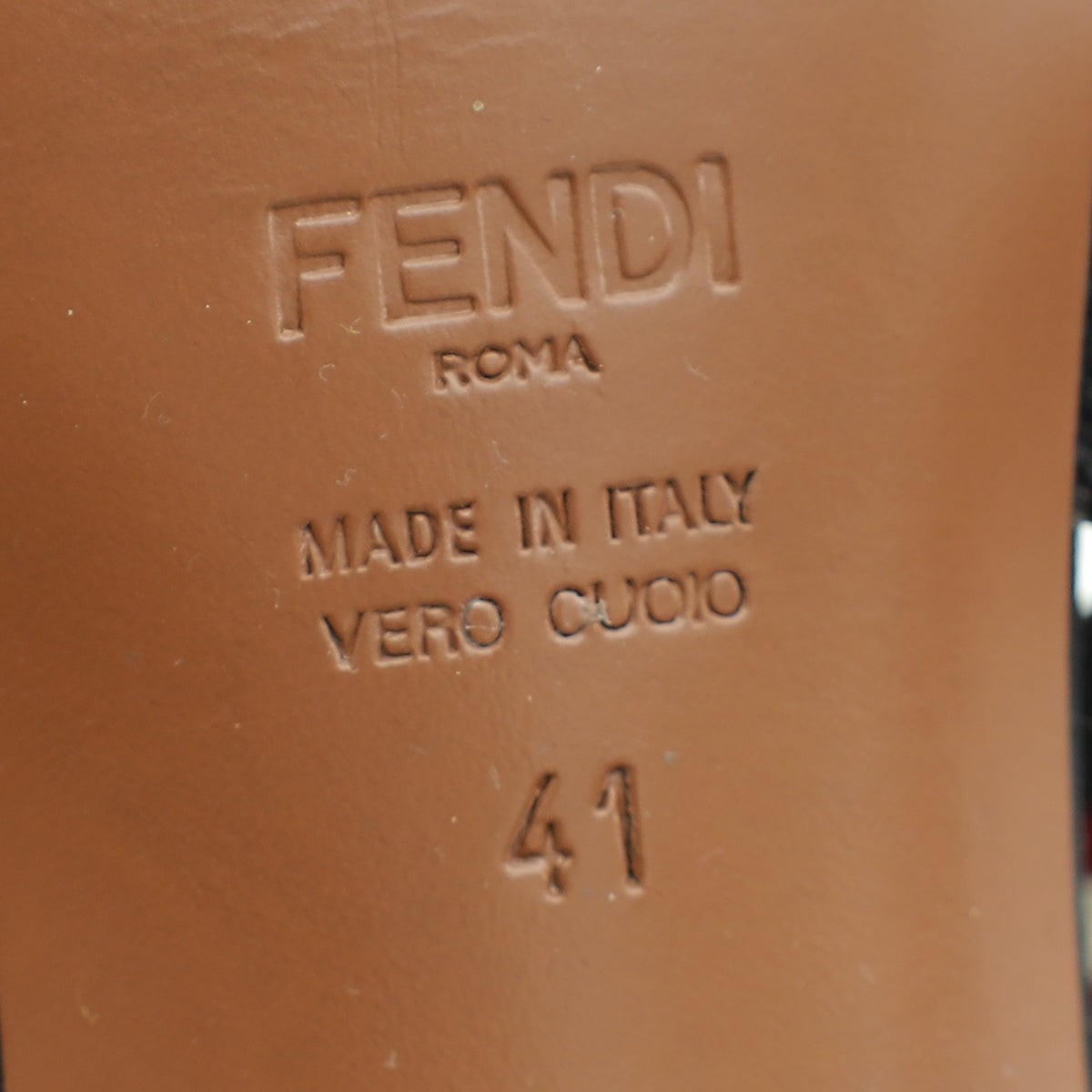 Fendi Bicolor Colibri Mesh Slingback Pump 41