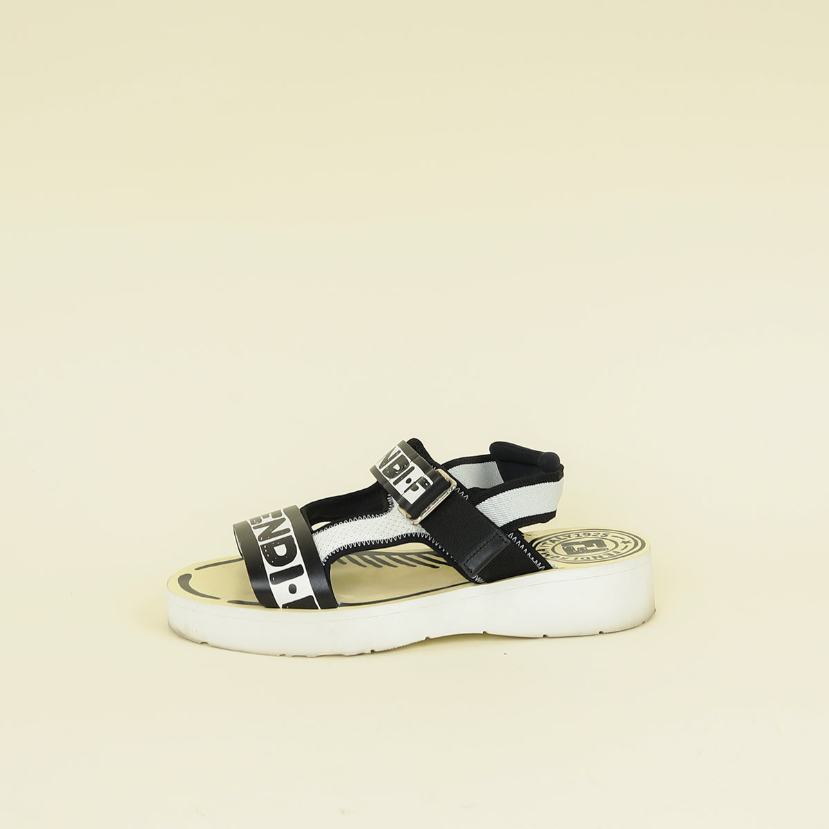 Fendi Tricolor x Joshua Vides Trompe L’Oeil Stamp Sandals 6