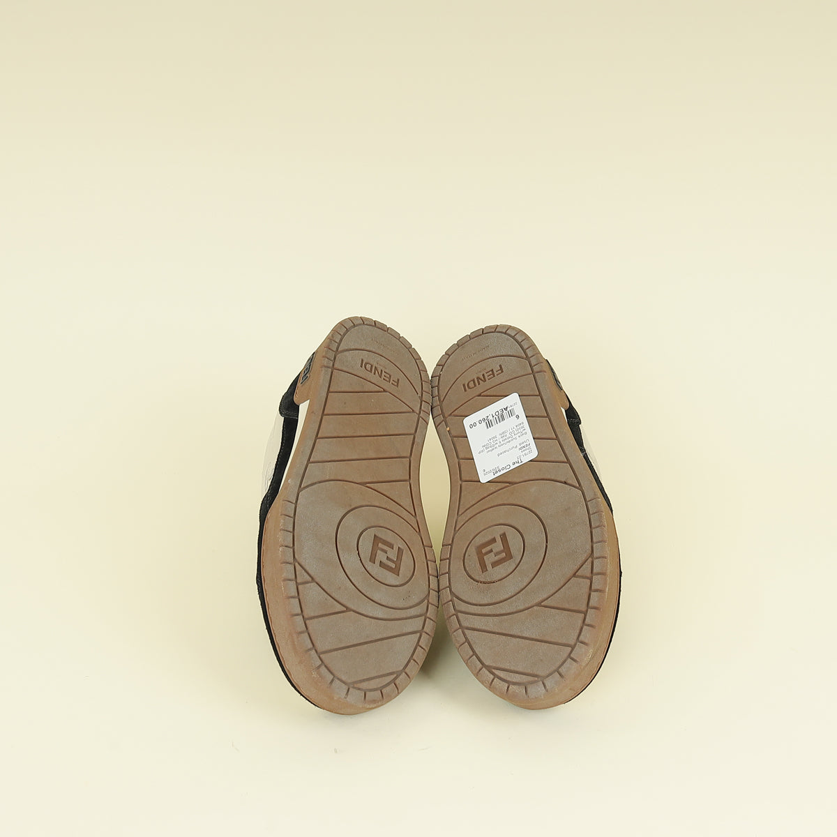 Fendi Bicolor Match Low Top Sneakers 6