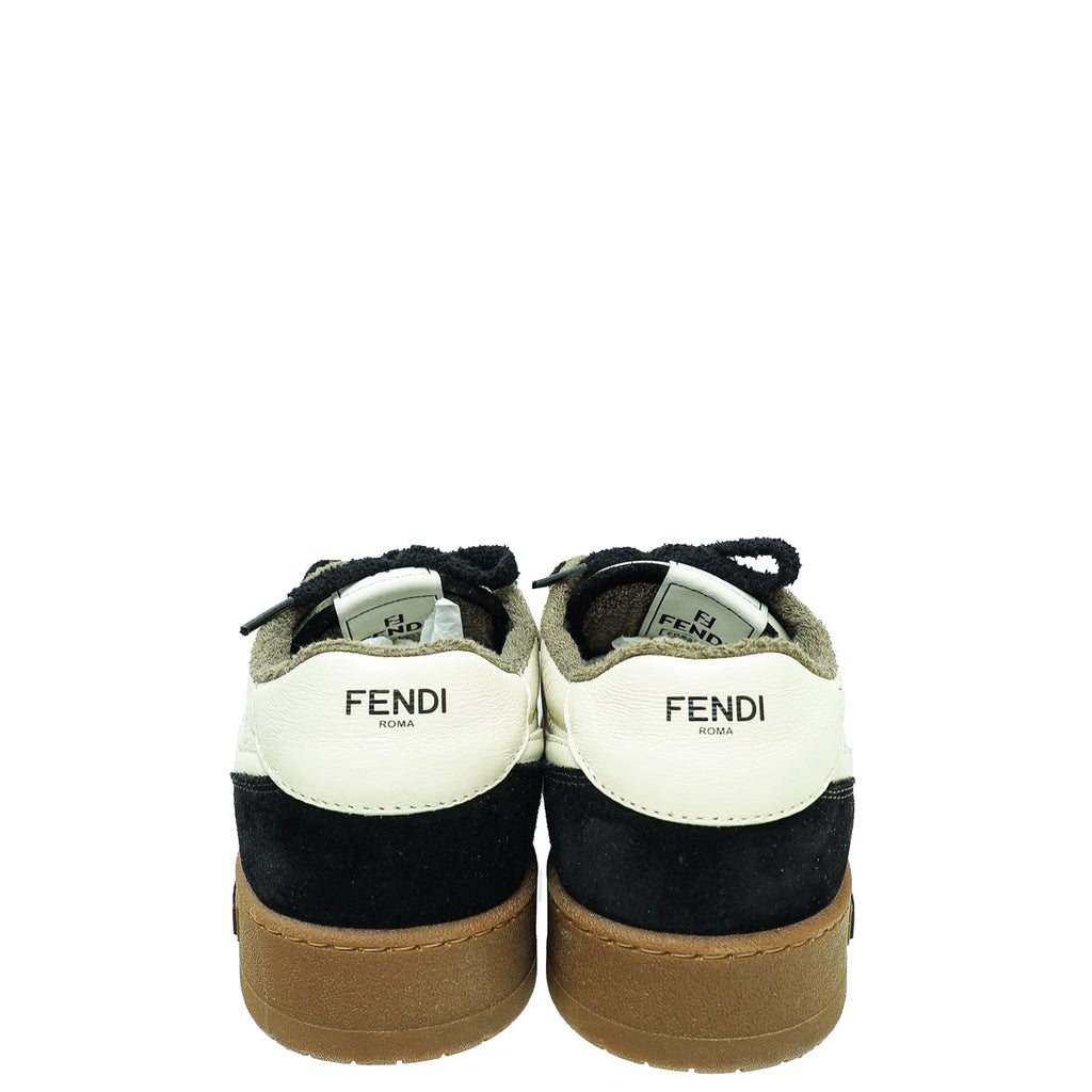 Fendi Tricolor Match Low Top Sneakers 9