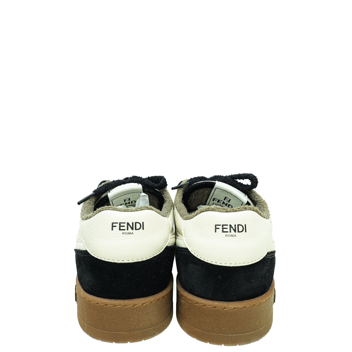 Fendi Tricolor Match Low Top Sneakers 9