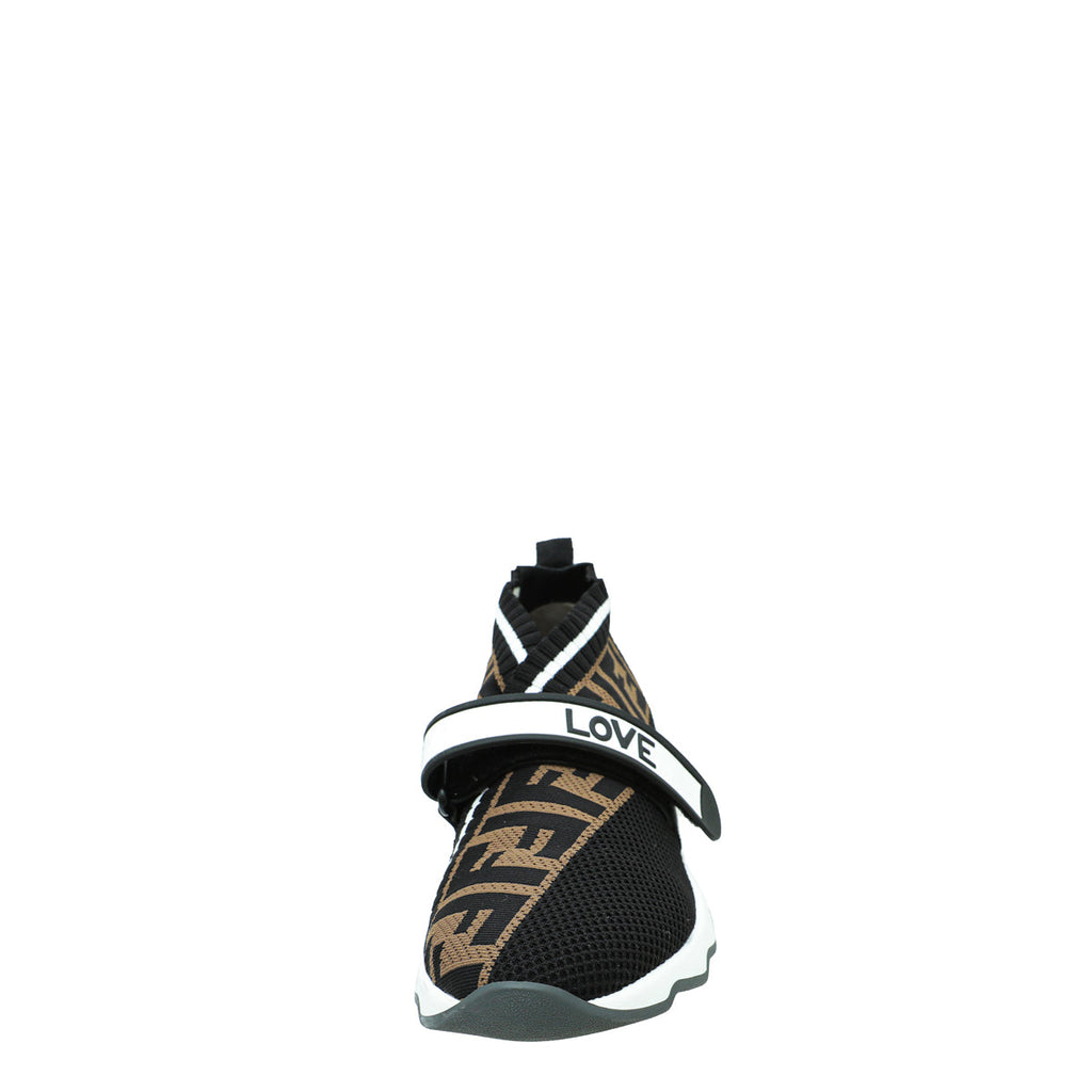 Fendi Tricolor Love Rockoko Sneakers 36