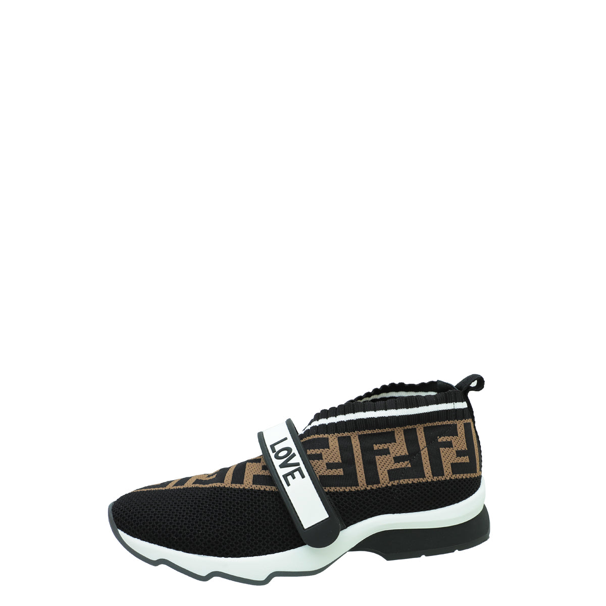 Fendi Tricolor Love Rockoko Sneakers 36