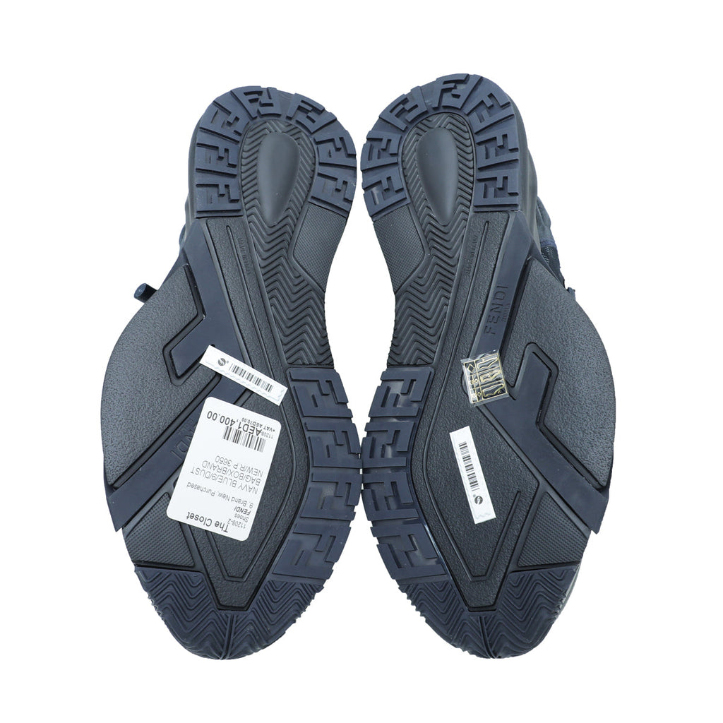 Fendi Navy Blue Flow Lunar New Year Capsule Sneaker 9