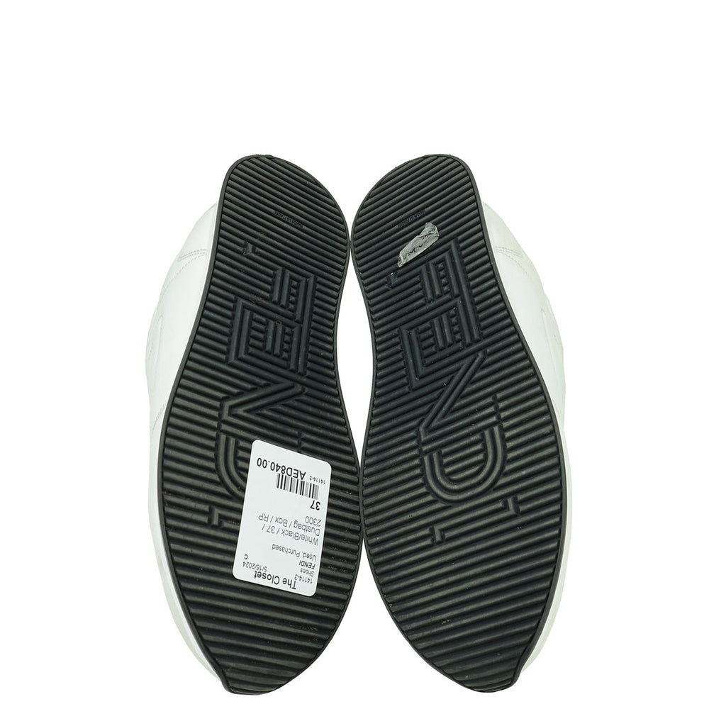 Fendi Bicolor Nylon FFreedom Sneakers 37