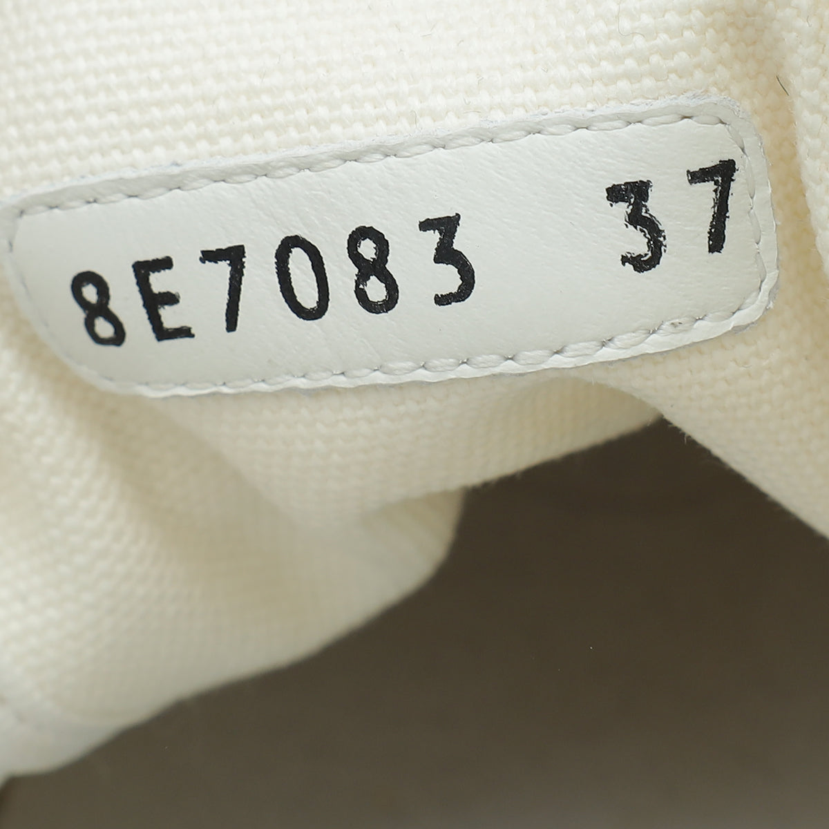 Fendi White Corda FF Promenade Low Top Sneakers 37