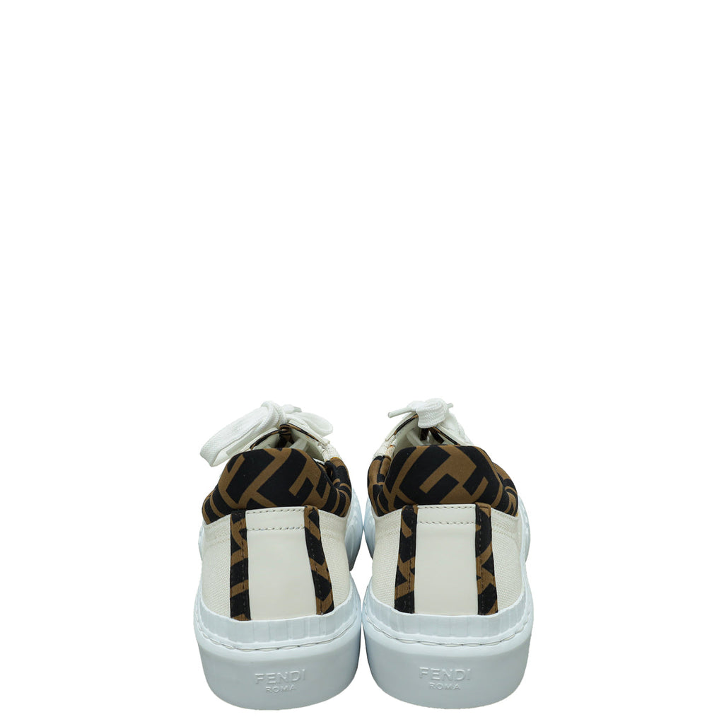 Fendi Bicolor Force Low Top Sneakers 39.5