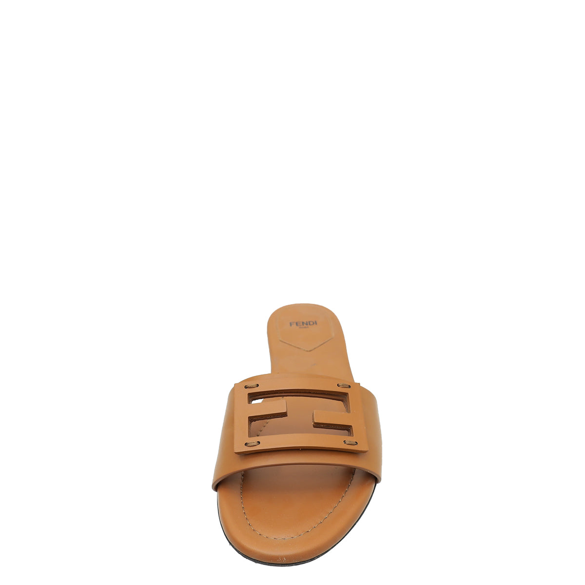 Fendi Tank FF Baguette Slides Flat Sandal 40