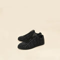 Fendi Black FF Tech Fabric Sneakers 6