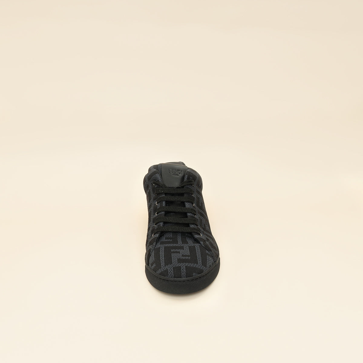 Fendi Black FF Tech Fabric Sneakers 6