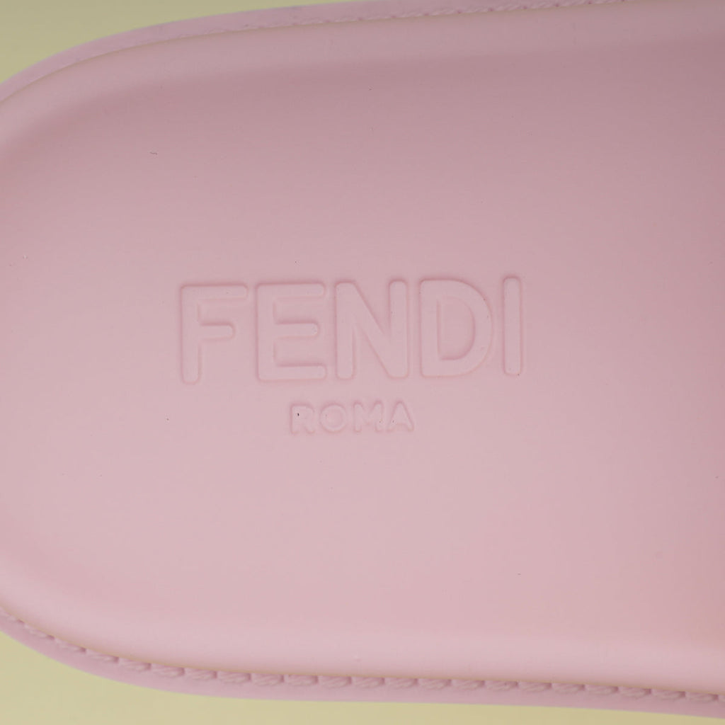 Fendi Pink Timeless Slides 7