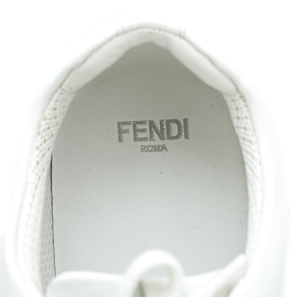 Fendi White Monster Sneakers 36