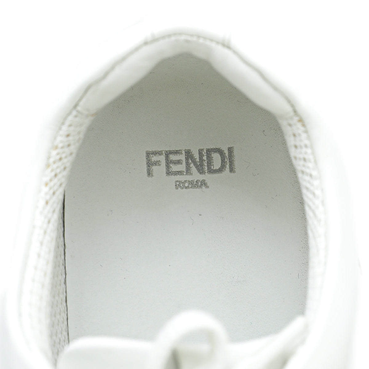 Fendi White Monster Sneakers 36