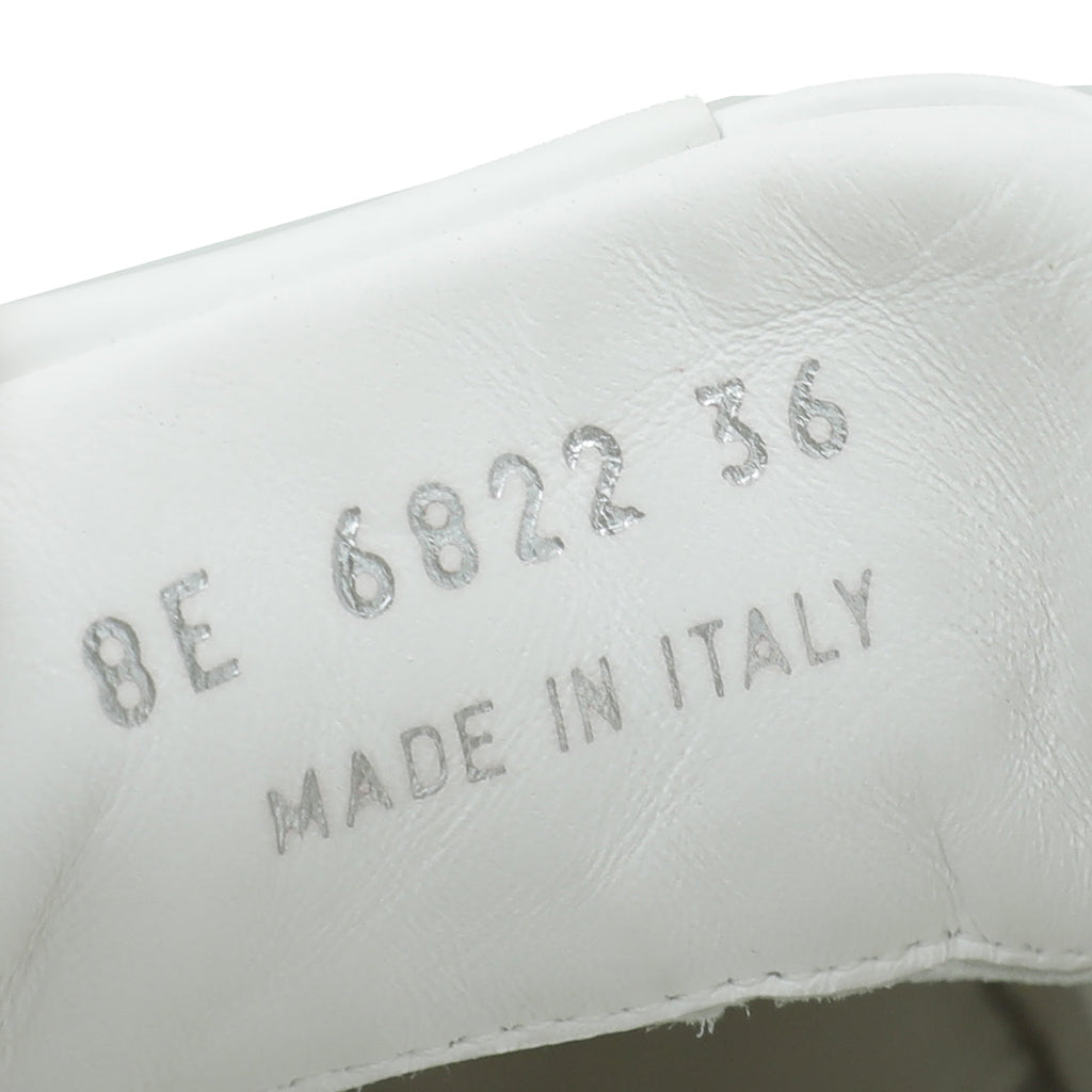 Fendi White Monster Sneakers 36