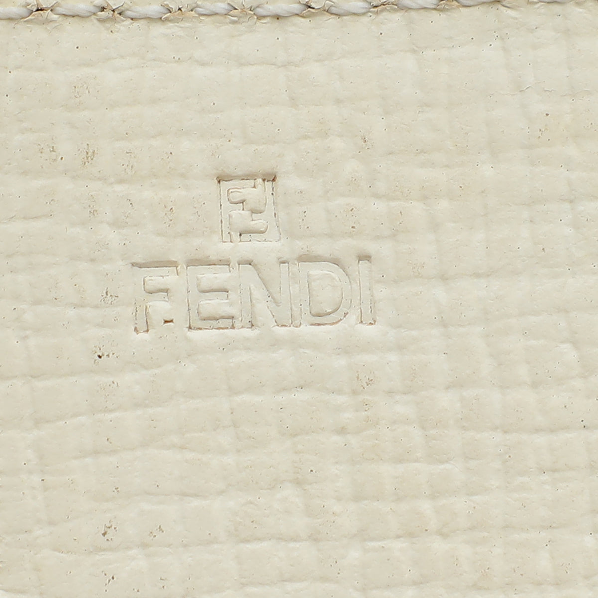 Fendi White Multicolor Zucca Continental Wallet