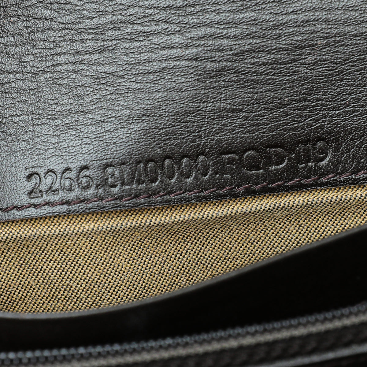 Fendi Metallic Tobacco Zucca Continental Wallet