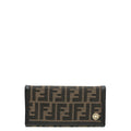 Fendi Tobacco Zucca Continental Wallet