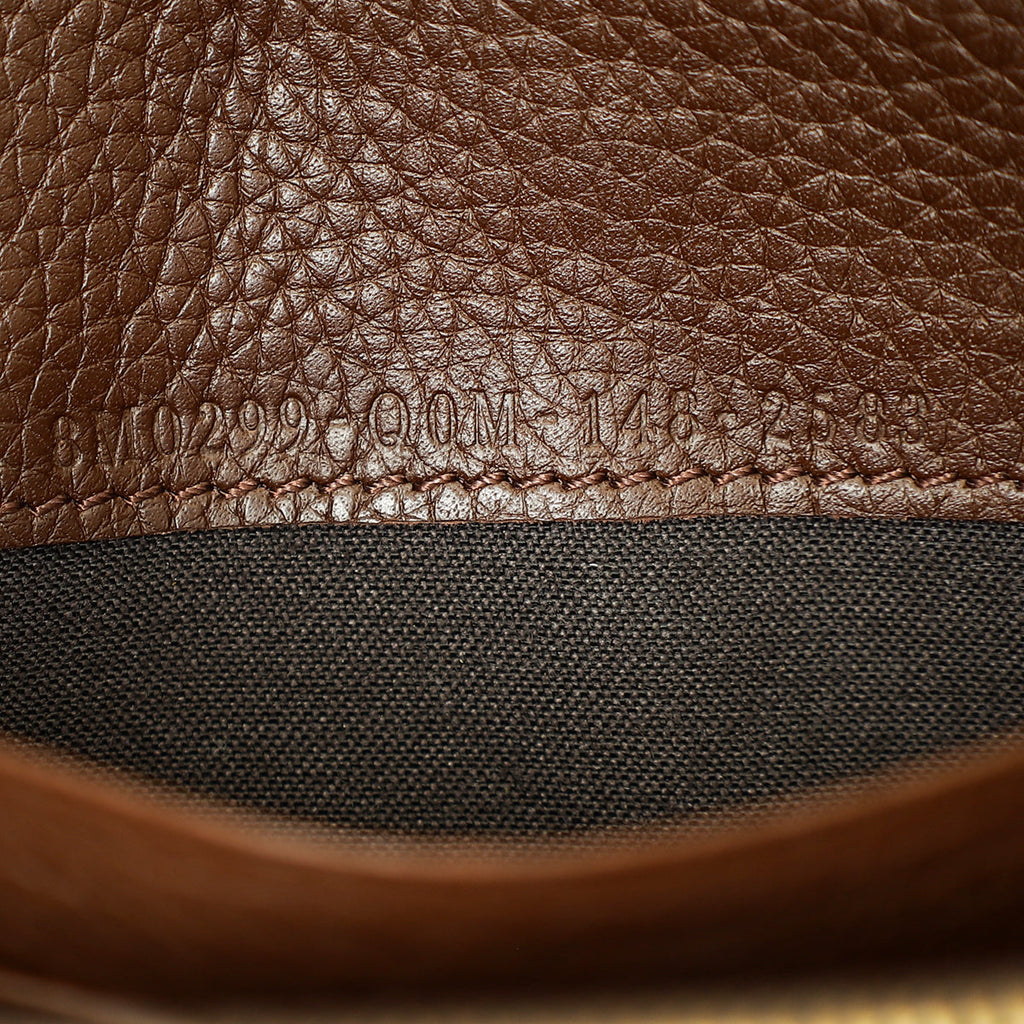 Fendi Tobacco Zucca Zip Around Long Wallet