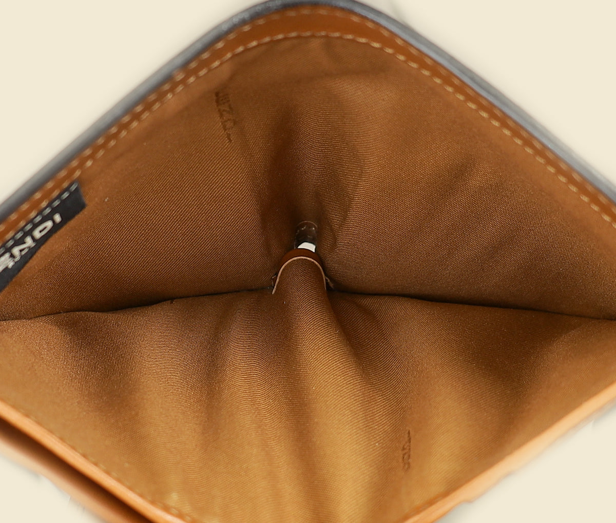 Fendi Gold F is Fendi Bifold Compact Wallet