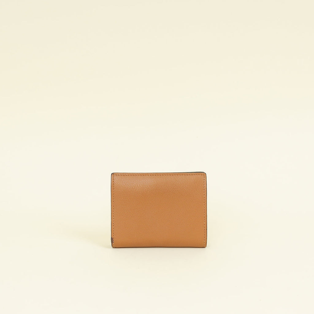 Fendi Gold F is Fendi Bifold Compact Wallet