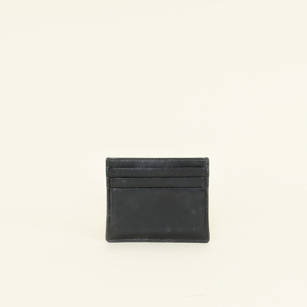 Fendi Black By The Way Card Holder