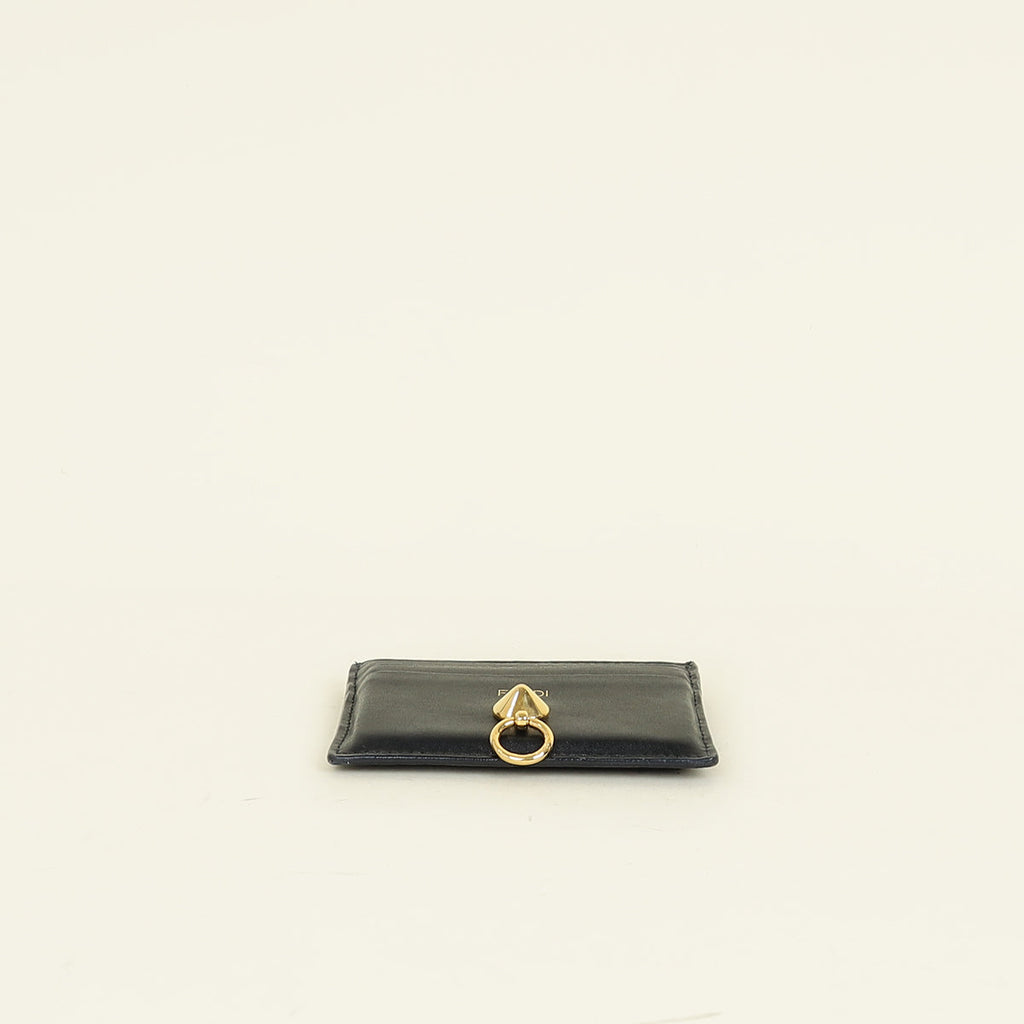Fendi Black By The Way Card Holder
