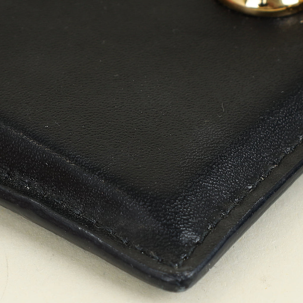 Fendi Black By The Way Card Holder