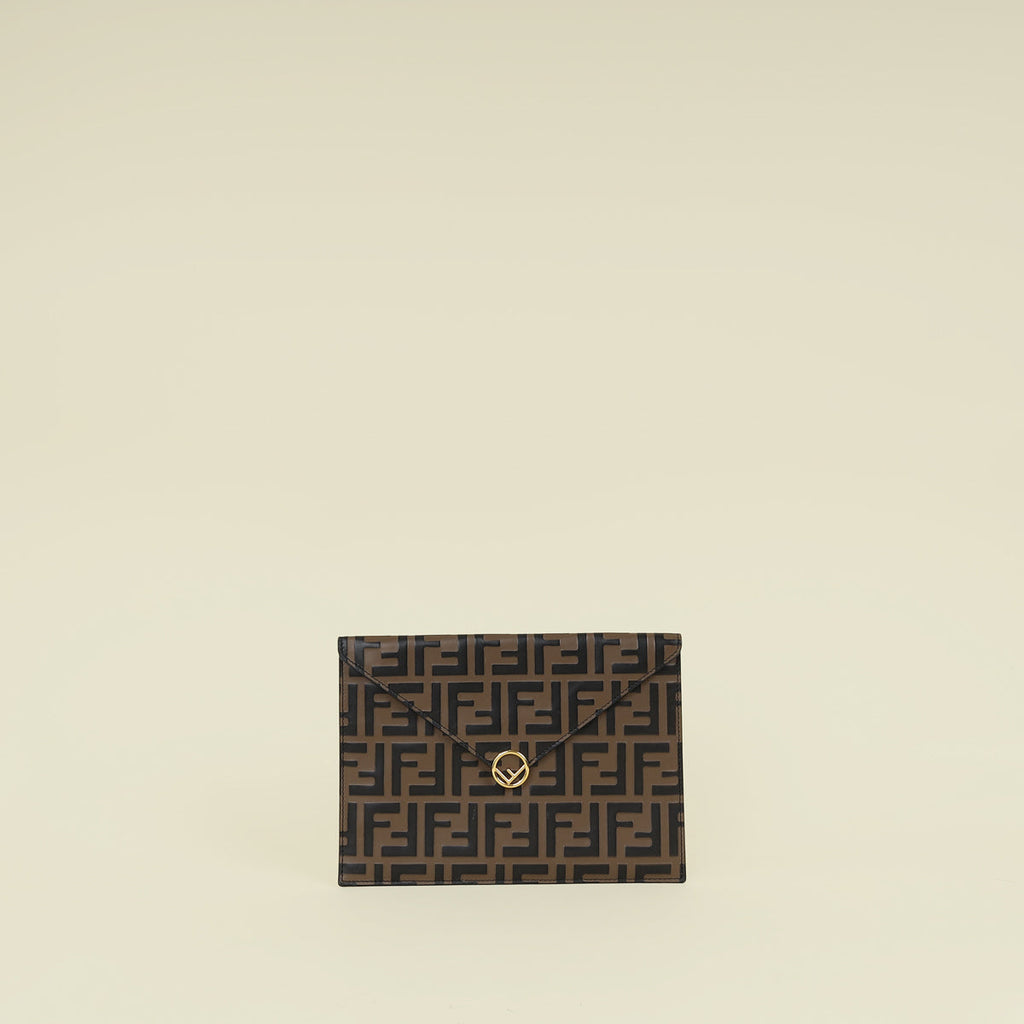 Fendi Bicolor F is Fendi Envelope Flat Pouch
