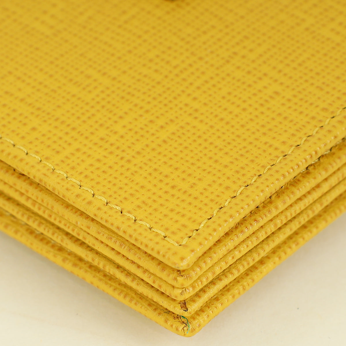 Fendi Yellow Card Case