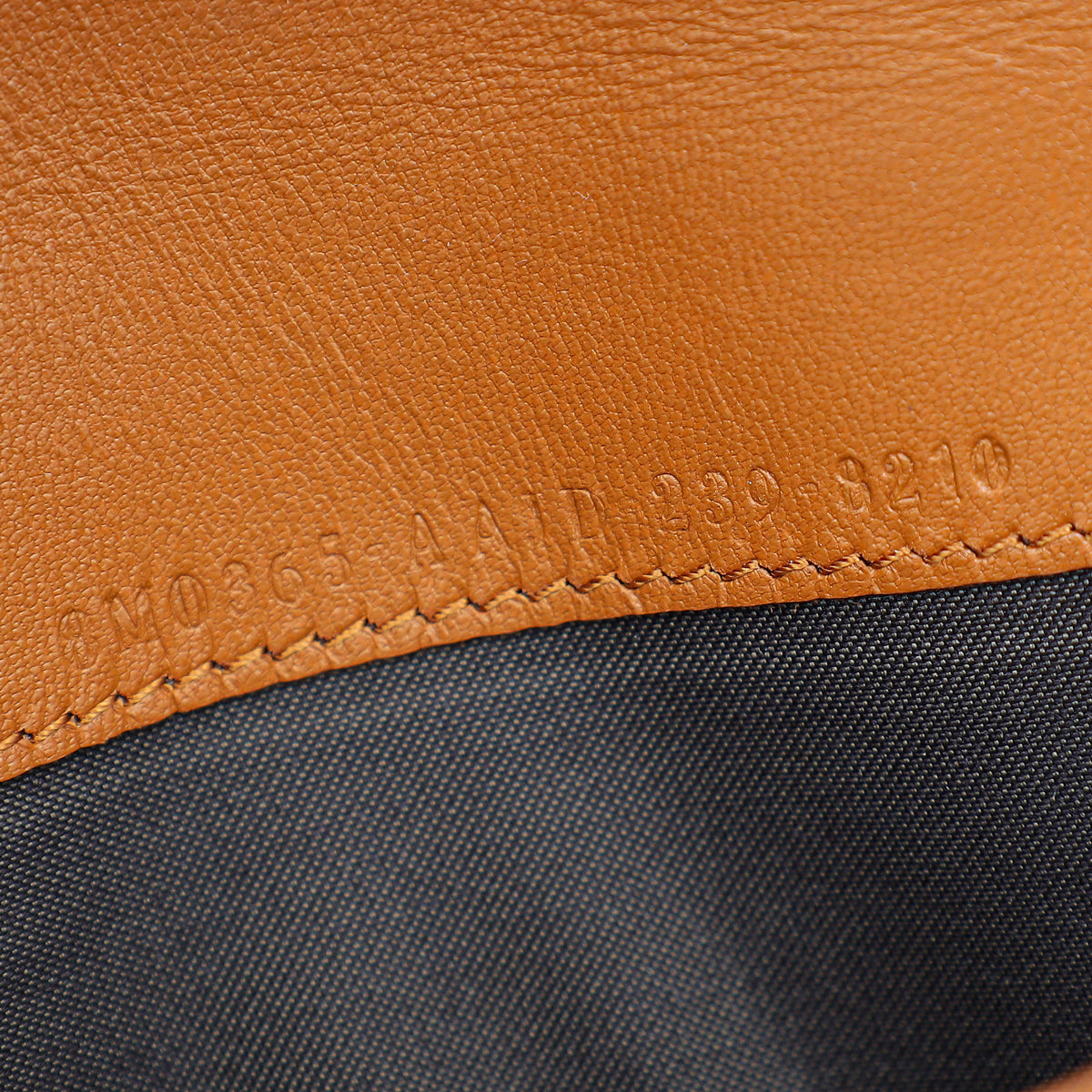 Fendi Caramel Baguette Continental Wallet on Chain