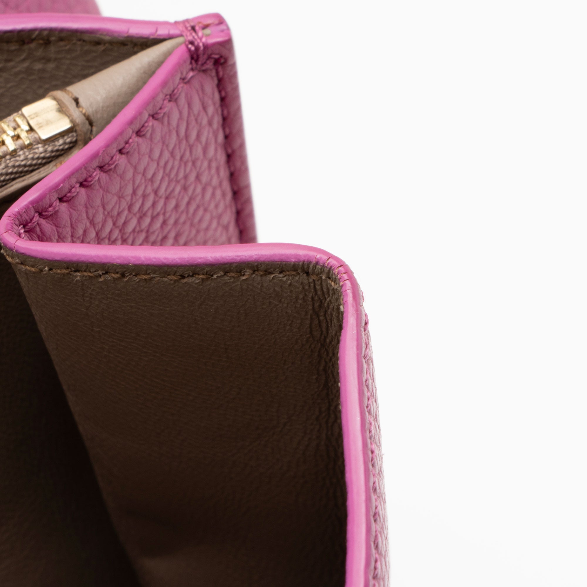 Ferragamo Calfskin Mya Double Lock Crossbody