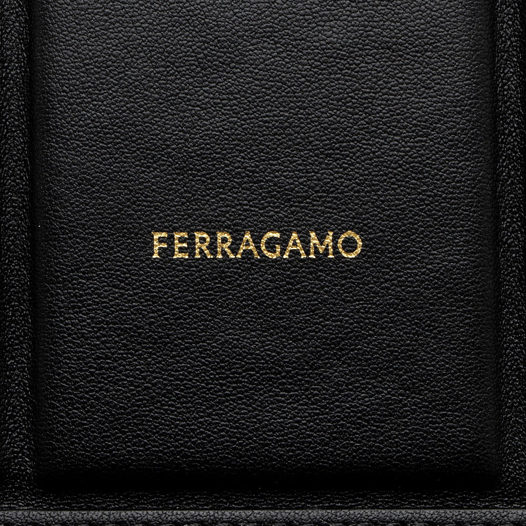 Ferragamo Calfskin Panelled Design Tote