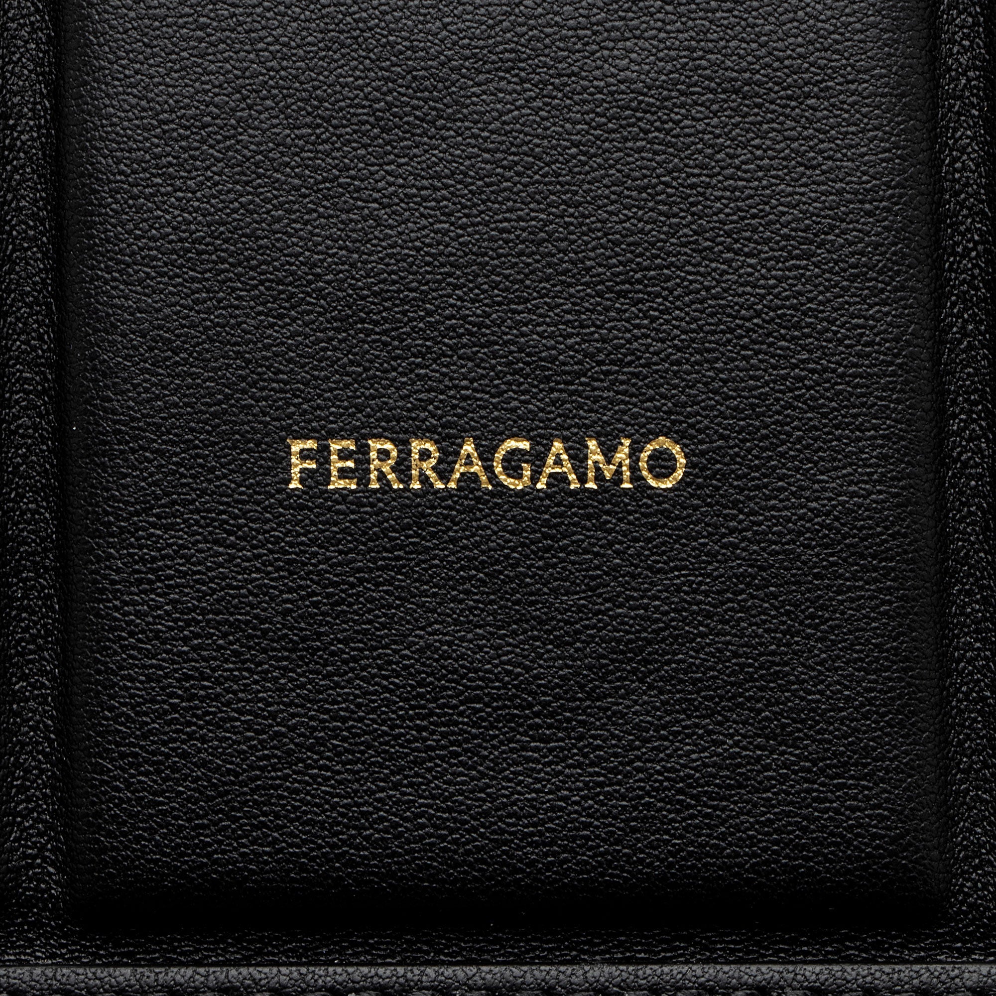Ferragamo Calfskin Panelled Design Tote