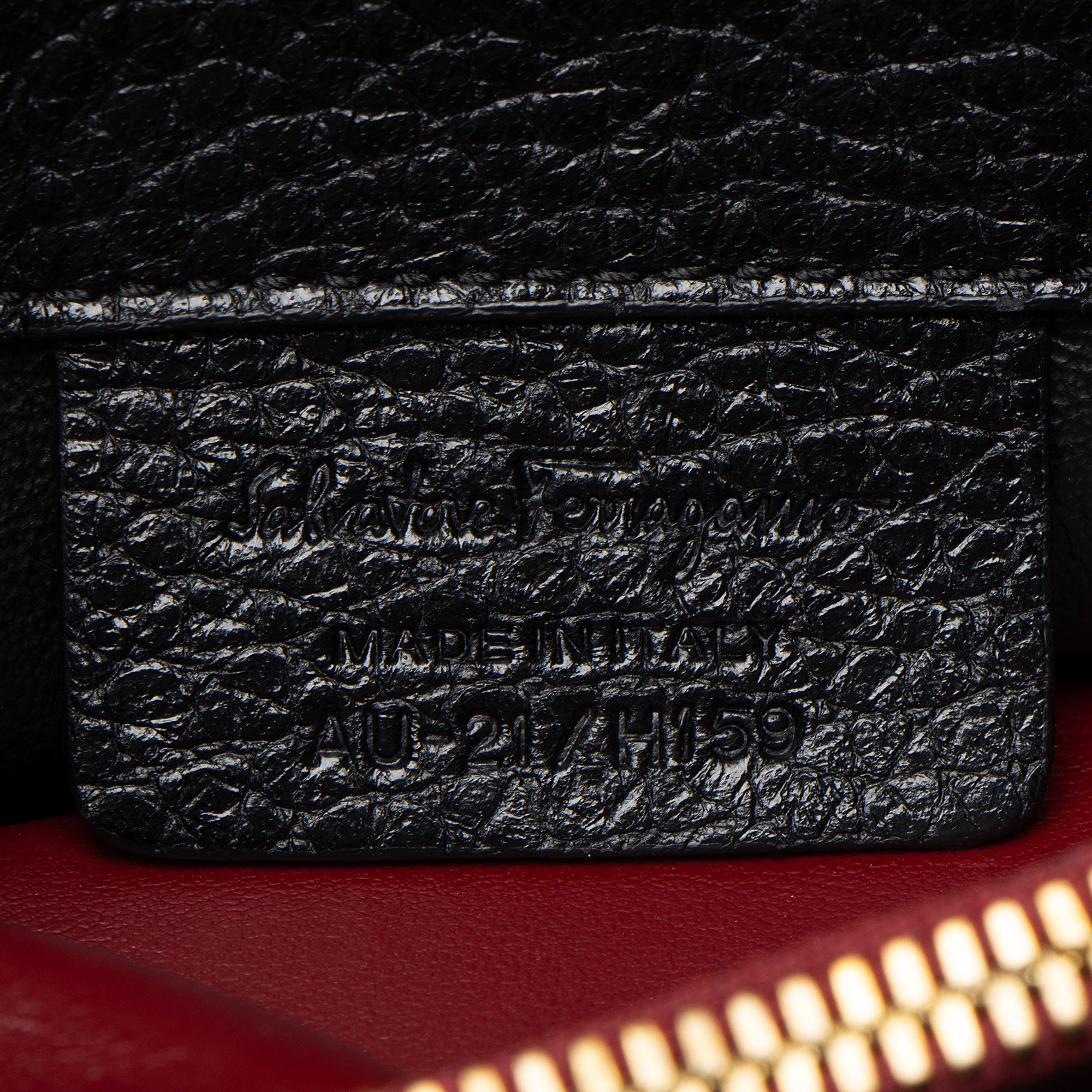 Ferragamo Calfskin Studio Satchel