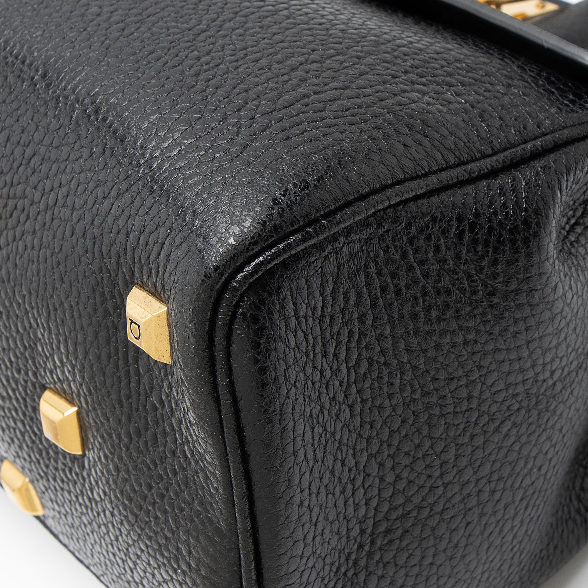 Ferragamo Calfskin Studio Satchel