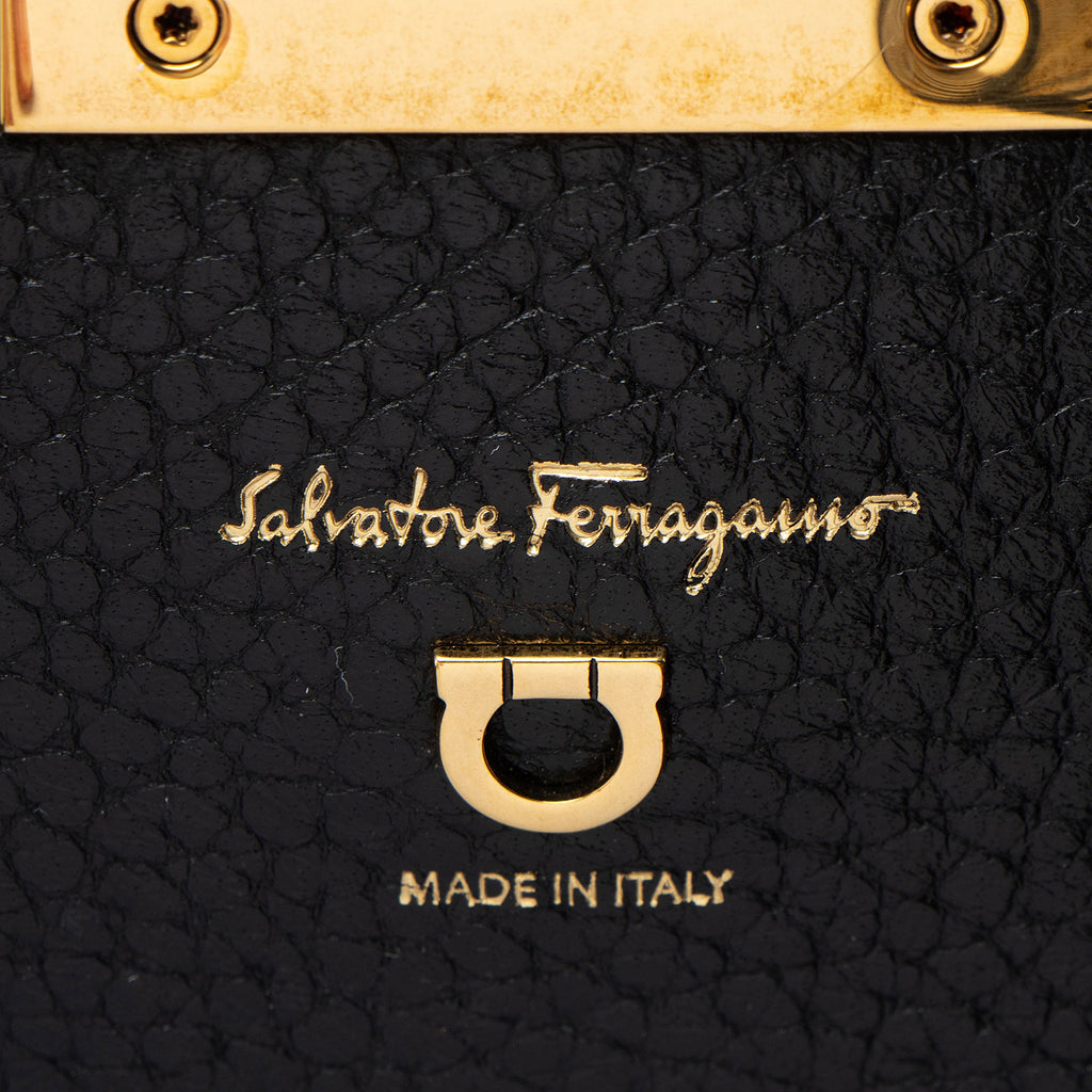 Ferragamo Calfskin Studio Satchel