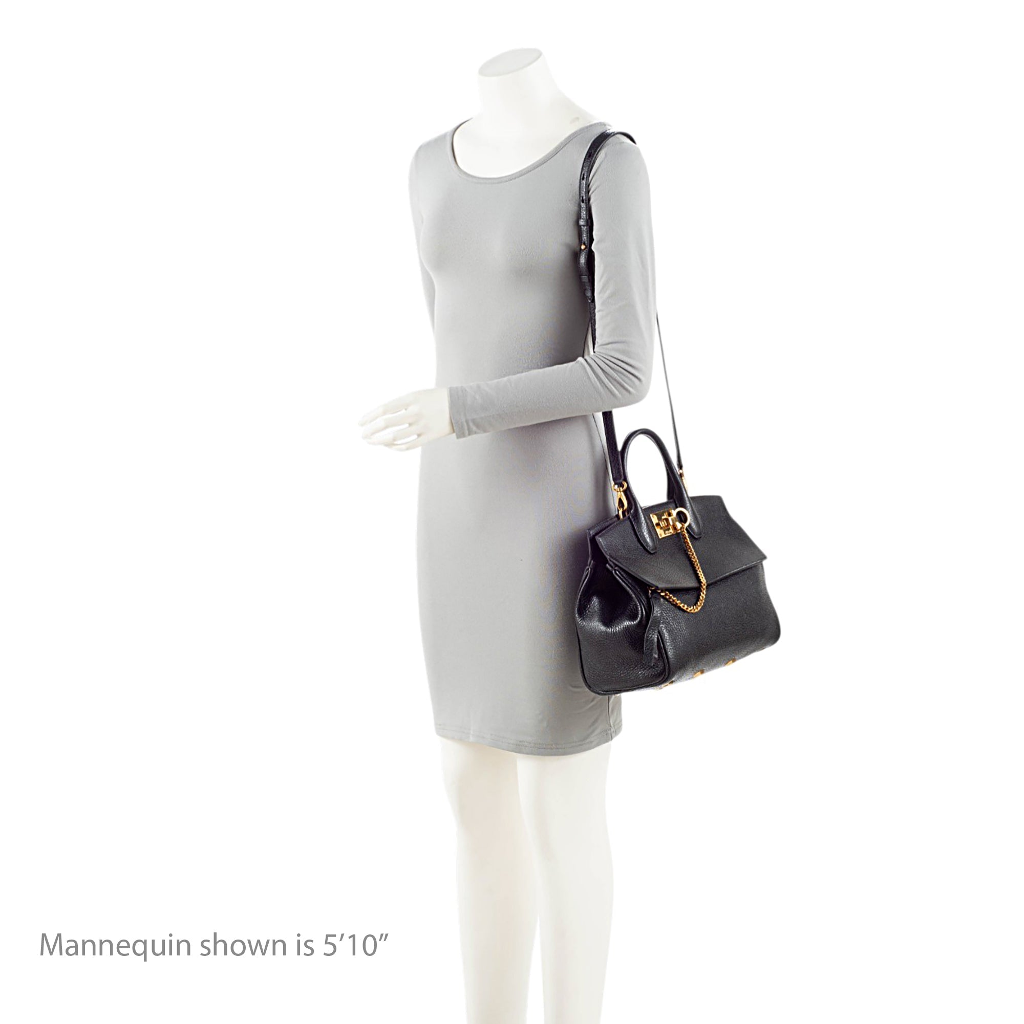 Ferragamo Calfskin Studio Satchel