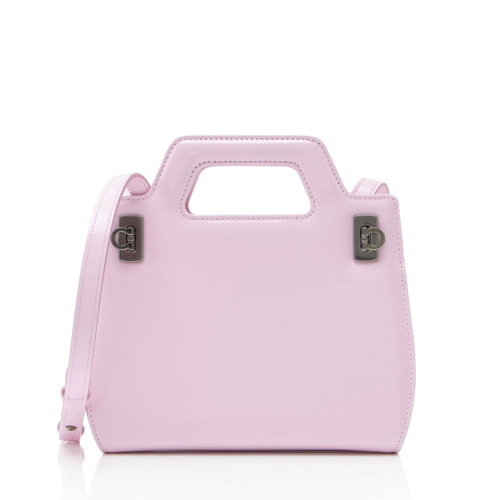 Ferragamo Calfskin Wanda Mini Top Handle
