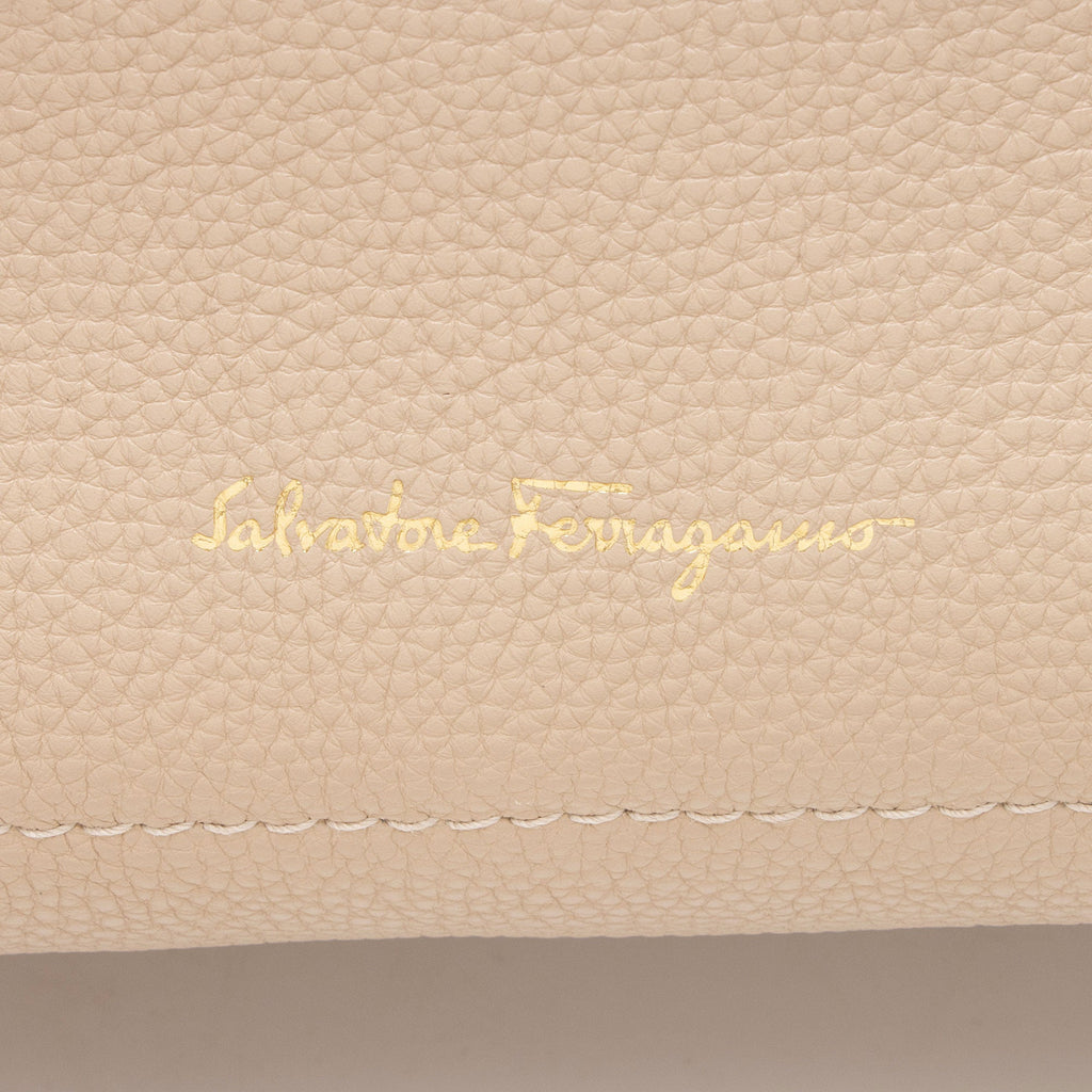 Ferragamo Leather Amy Medium Tote