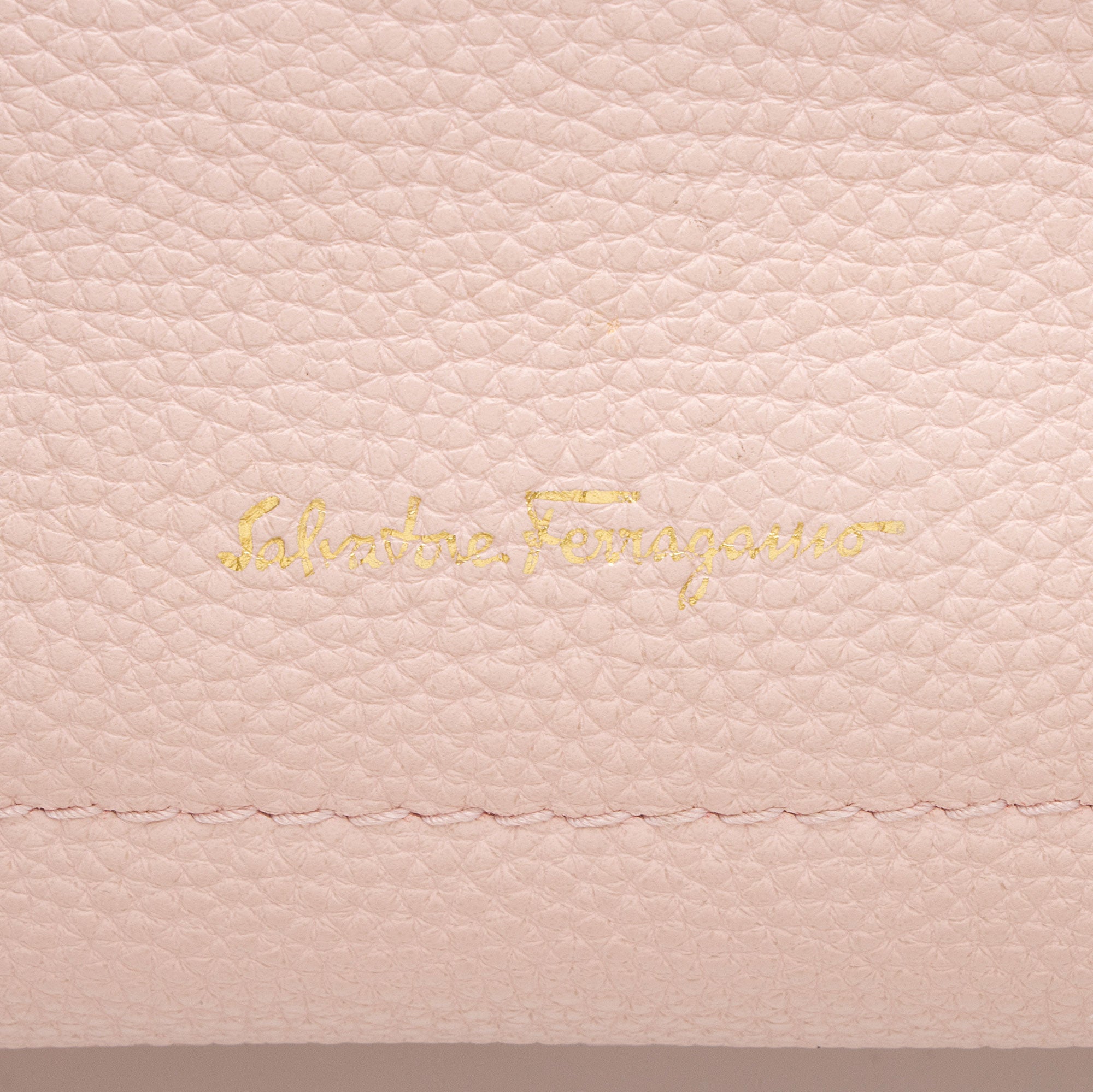 Ferragamo Leather Amy Small Tote