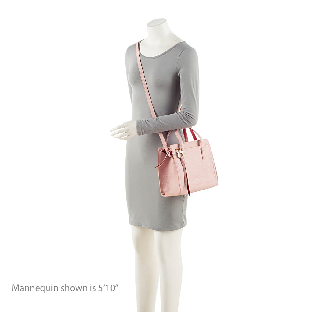 Ferragamo Leather Amy Small Tote
