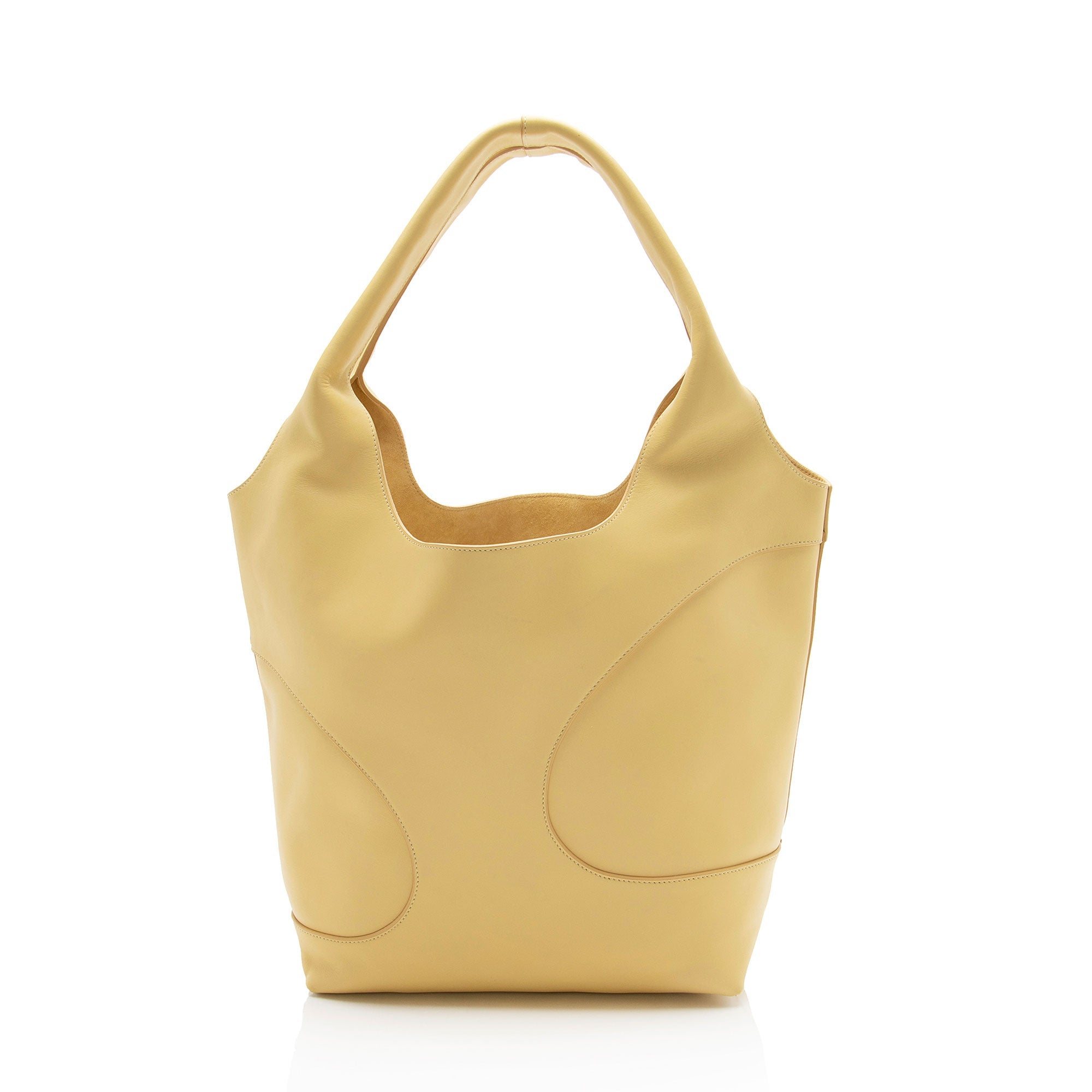 Ferragamo Leather Cut Out Hobo